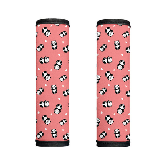 Cute Baby Panda Pattern Print Handle Covers