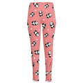 Cute Baby Panda Pattern Print High-Waisted Pocket Leggings