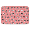 Cute Baby Panda Pattern Print Indoor Door Mat
