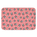 Cute Baby Panda Pattern Print Indoor Door Mat