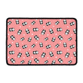 Cute Baby Panda Pattern Print Kitchen Mat