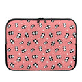 Cute Baby Panda Pattern Print Laptop Sleeve