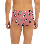 Cute Baby Panda Pattern Print Men's Briefs