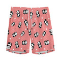 Cute Baby Panda Pattern Print Men's Athletic Shorts