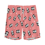 Cute Baby Panda Pattern Print Men's Sports Shorts