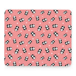 Cute Baby Panda Pattern Print Mouse Pad