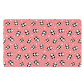 Cute Baby Panda Pattern Print Polyester Doormat