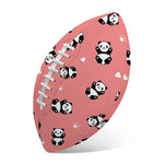 Cute Baby Panda Pattern Print Rugby Ball