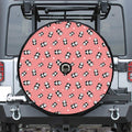 Cute Baby Panda Pattern Print Tire Cover With Camera Hole