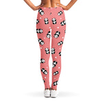 Cute Baby Panda Pattern Print Women's Leggings