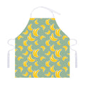 Cute Banana Pattern Print Adjustable Apron