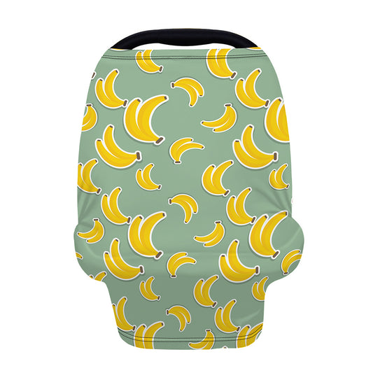 Cute Banana Pattern Print Baby Seat Cover