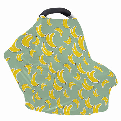 Cute Banana Pattern Print Baby Seat Cover