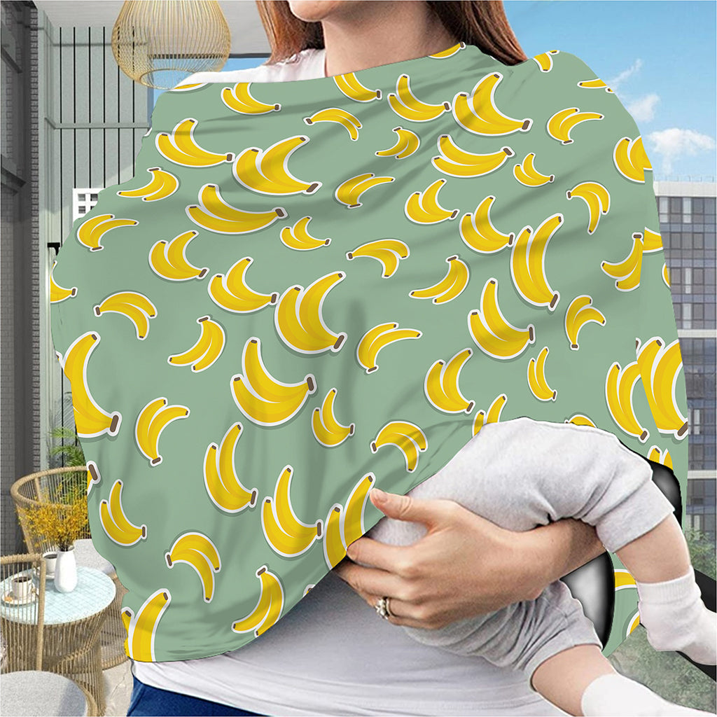Cute Banana Pattern Print Baby Seat Cover