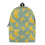 Cute Banana Pattern Print Backpack
