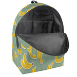 Cute Banana Pattern Print Backpack