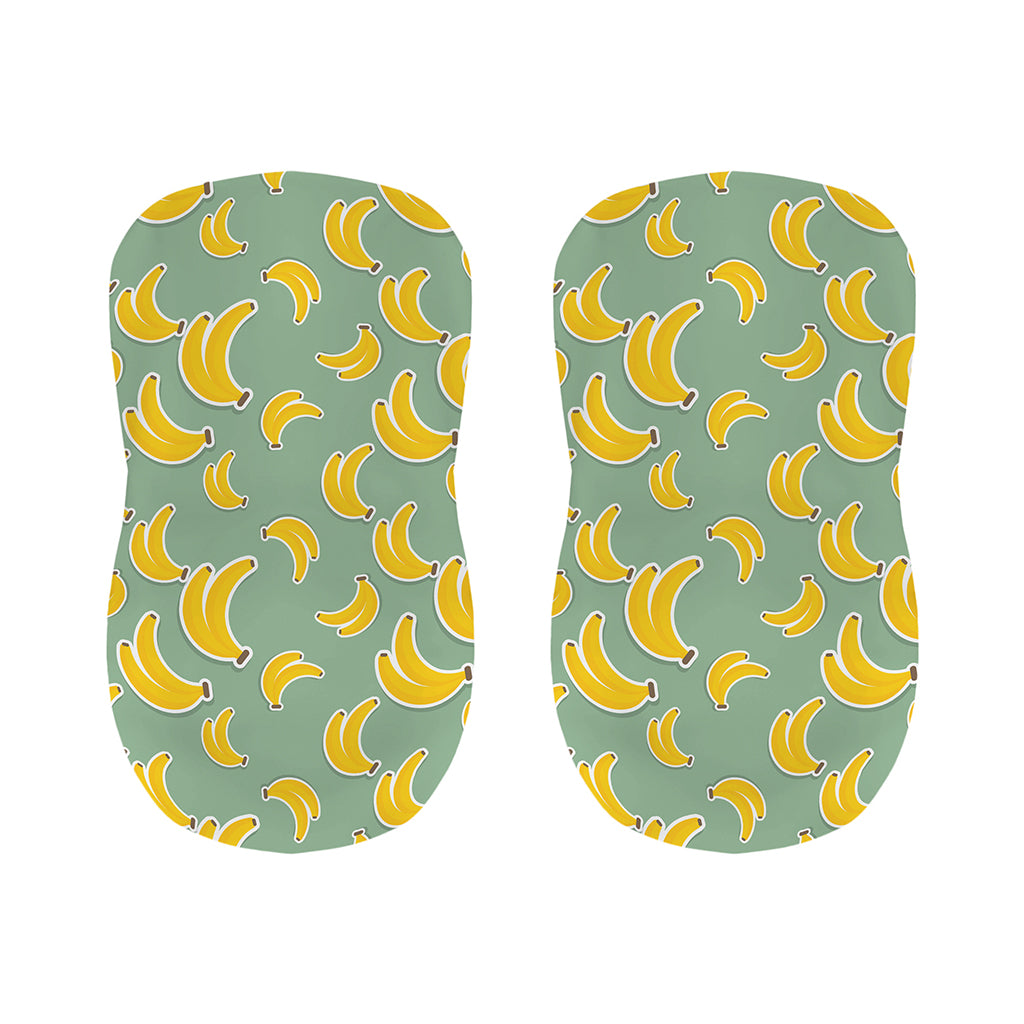 Cute Banana Pattern Print Bar Stool Covers