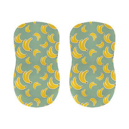 Cute Banana Pattern Print Bar Stool Covers
