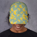 Cute Banana Pattern Print Baseball Cap