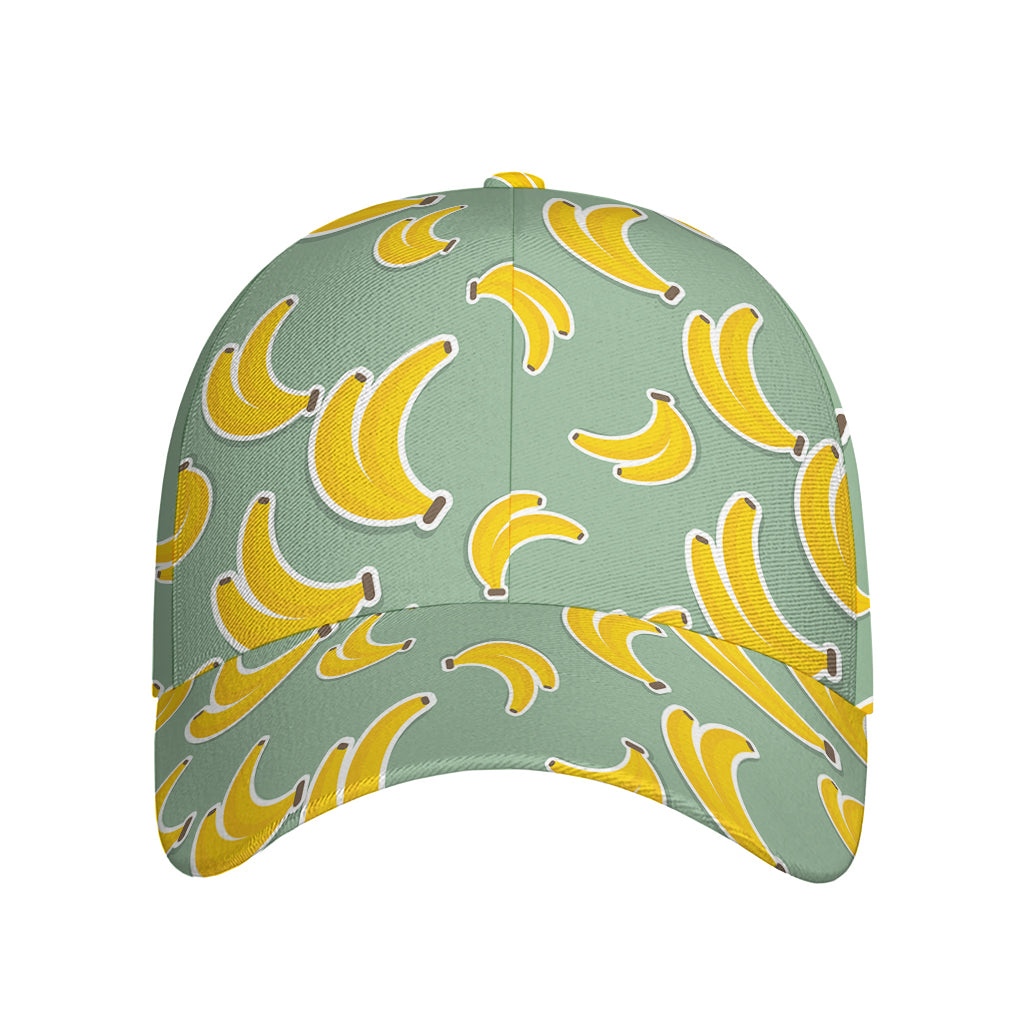 Cute Banana Pattern Print Baseball Cap