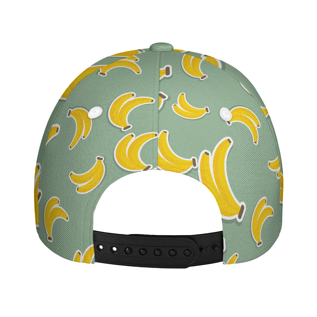 Cute Banana Pattern Print Baseball Cap