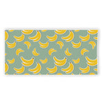Cute Banana Pattern Print Beach Towel