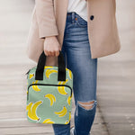 Cute Banana Pattern Print Bible Tote Bag