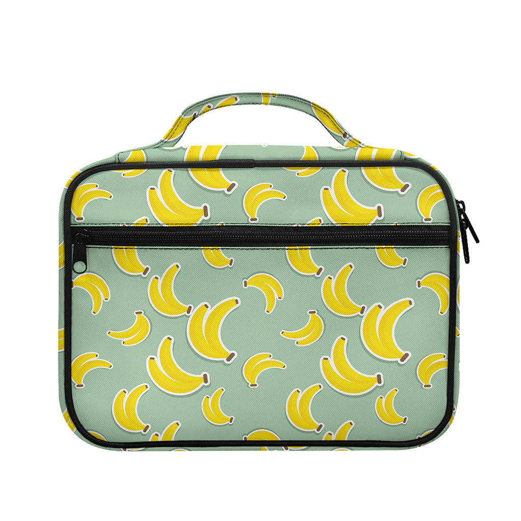 Cute Banana Pattern Print Briefcase Bible Bag
