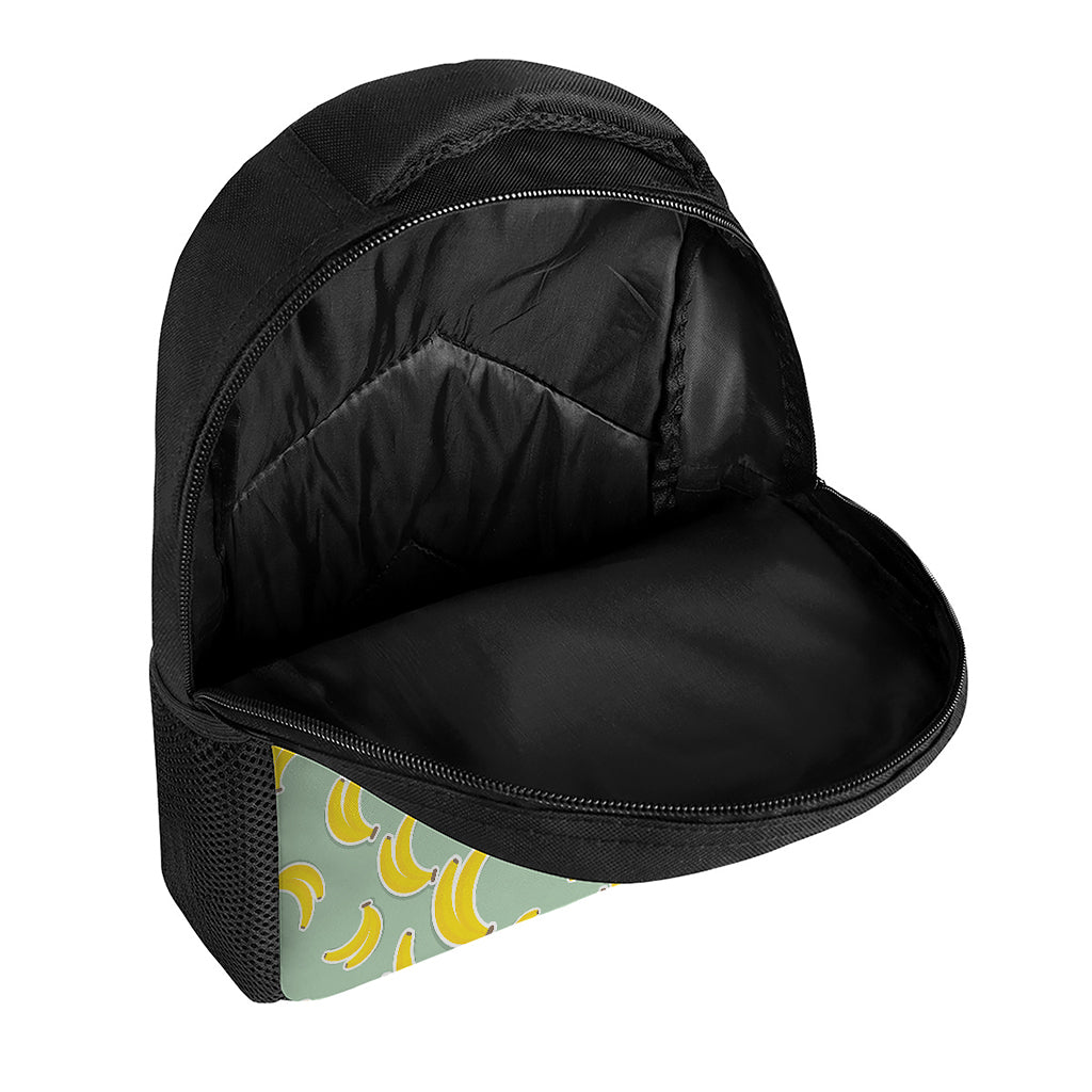 Cute Banana Pattern Print Casual Backpack