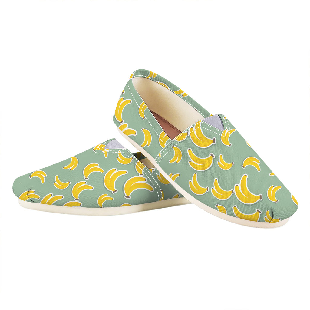 Cute Banana Pattern Print Casual Shoes
