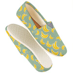 Cute Banana Pattern Print Casual Shoes