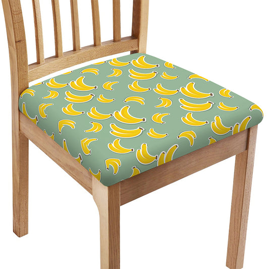 Cute Banana Pattern Print Chair Cushion Cover