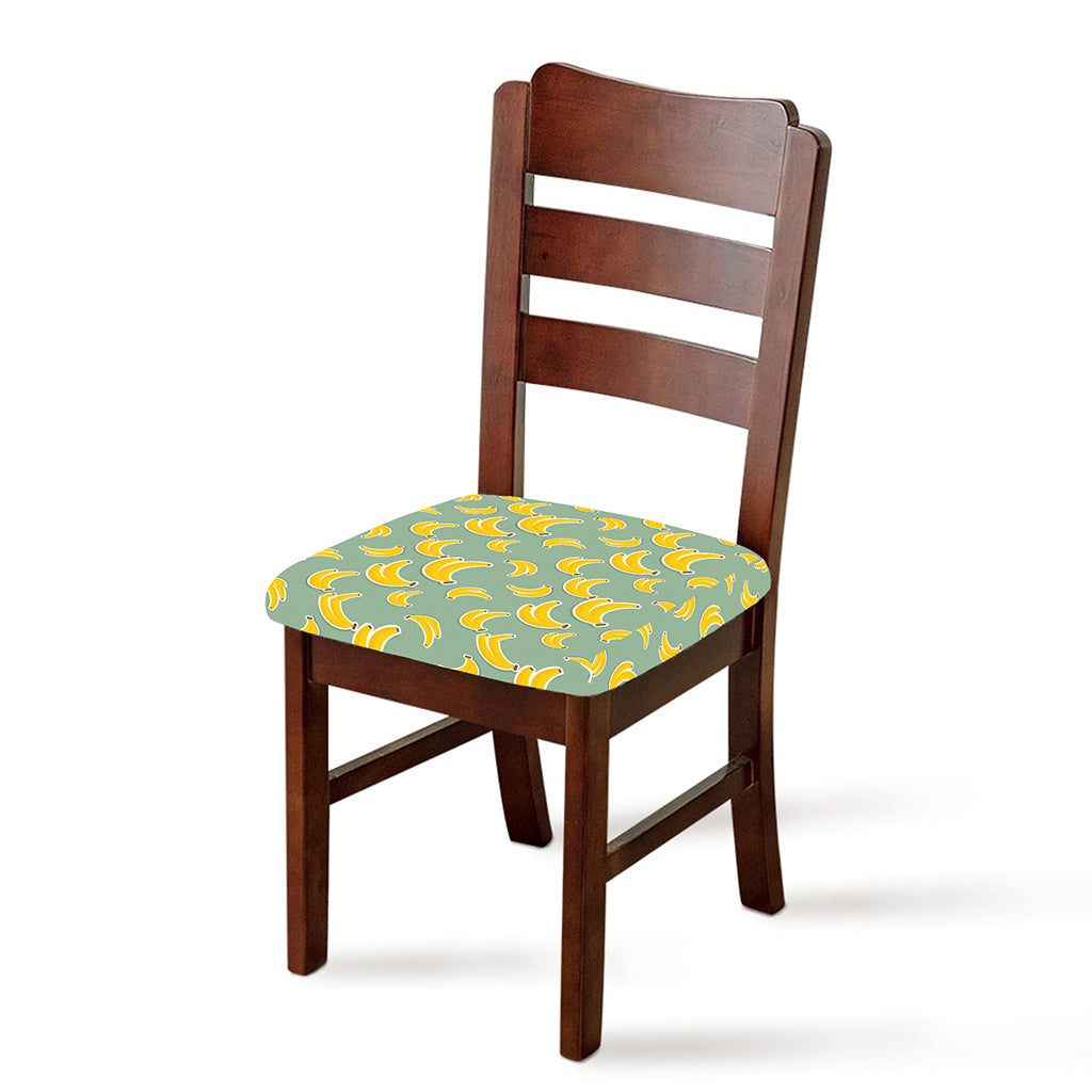 Cute Banana Pattern Print Chair Cushion Cover
