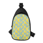 Cute Banana Pattern Print Chest Bag