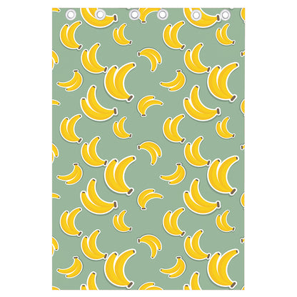 Cute Banana Pattern Print Curtain