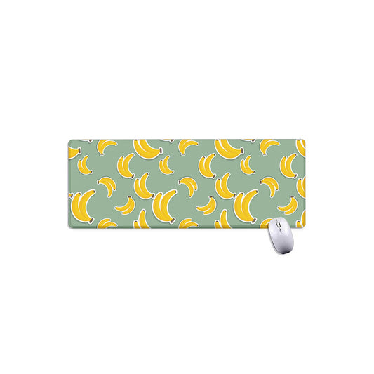 Cute Banana Pattern Print Extended Mouse Pad