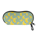 Cute Banana Pattern Print Glasses Case