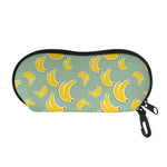 Cute Banana Pattern Print Glasses Case