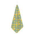 Cute Banana Pattern Print Hand Towel