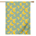 Cute Banana Pattern Print House Flag