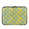 Cute Banana Pattern Print Laptop Sleeve