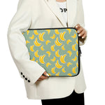 Cute Banana Pattern Print Laptop Sleeve