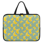 Cute Banana Pattern Print Laptop Sleeve With Handle
