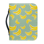 Cute Banana Pattern Print Leather Bible Cover