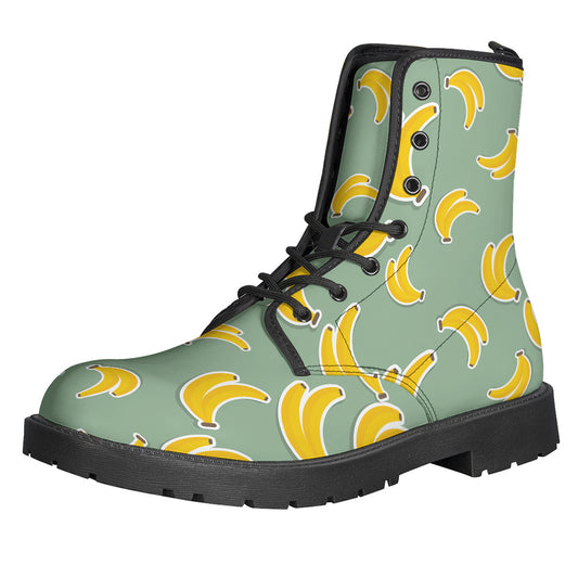 Cute Banana Pattern Print Backpack