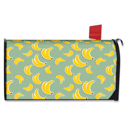 Cute Banana Pattern Print Mailbox Cover