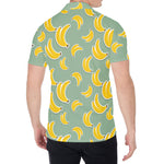 Cute Banana Pattern Print Men's Shirt