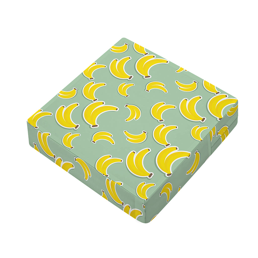 Cute Banana Pattern Print Outdoor Seat Cushion Cover