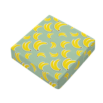 Cute Banana Pattern Print Outdoor Seat Cushion Cover