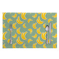 Cute Banana Pattern Print Placemat